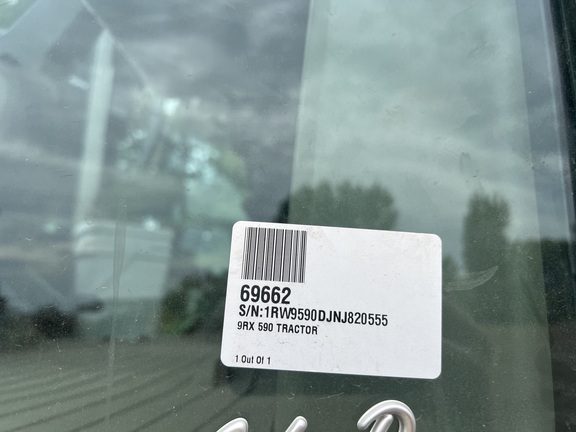 2022 John Deere 9RX 590 Tractor Rubber Track