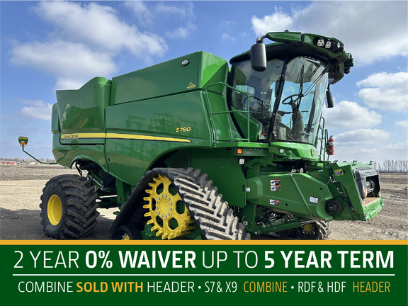 2024 John Deere S780 Combine