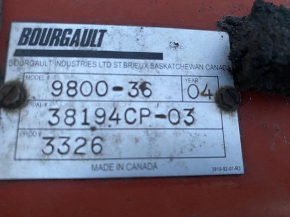 2004 Bourgault 9800-36 Chisel Plow