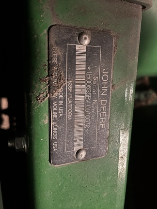 2020 John Deere 635F Header Combine