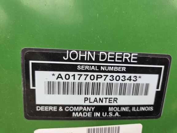 2008 John Deere 1770 Planter