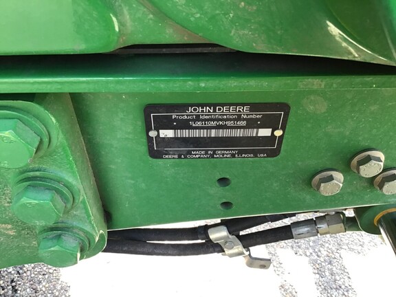 2019 John Deere 6110M Tractor