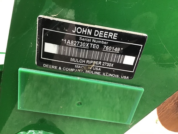 2014 John Deere 2730 Disk Ripper