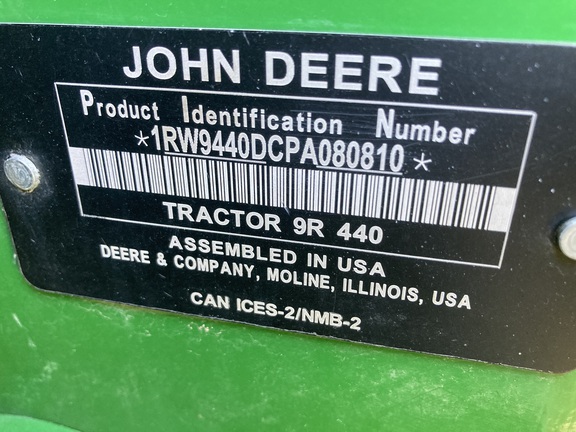 2023 John Deere 9R 440 Tractor 4WD