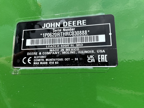2022 John Deere 6120M Tractor