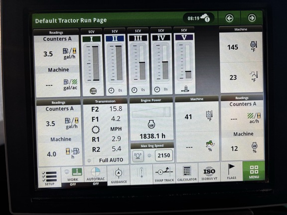 2021 John Deere 9520R Tractor 4WD