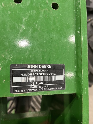 2015 John Deere DB60 Planter