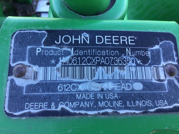 2010 John Deere 612C Header Corn Head