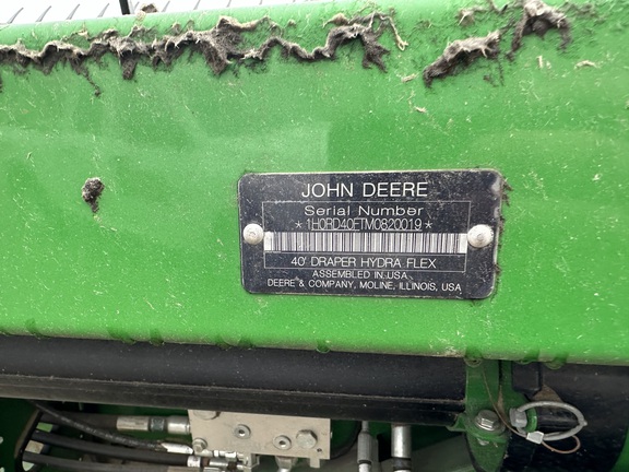 2022 John Deere RD40F Header Combine