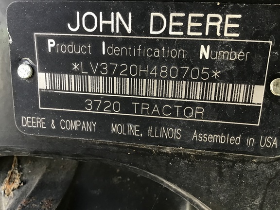 2008 John Deere 3720 Tractor Compact