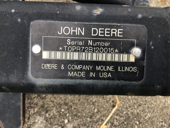 2010 John Deere PR72B Misc