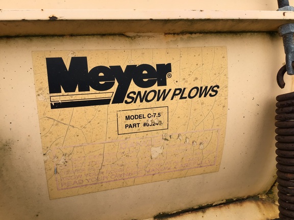 Meyers Skid Steer Straight Plow Attachments