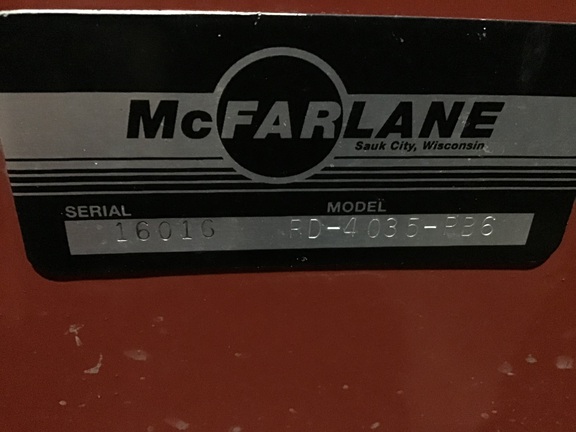 2012 McFarlane RD-4035-RB6 Misc