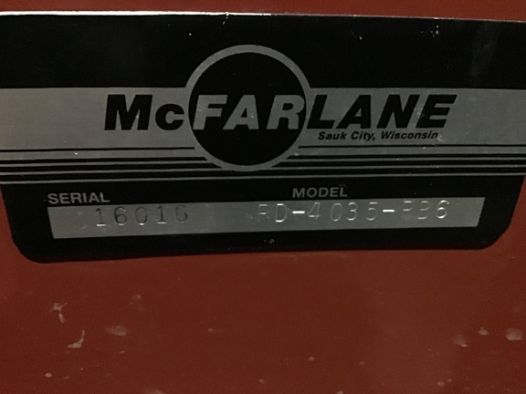 2012 McFarlane RD-4035-RB6 Misc