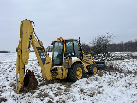 2003 Komatsu WB140-2 Tractor Loader Backhoe