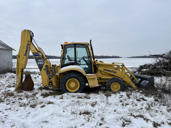 2003 Komatsu WB140-2 Tractor Loader Backhoe