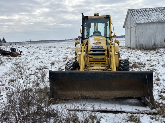 2003 Komatsu WB140-2 Tractor Loader Backhoe