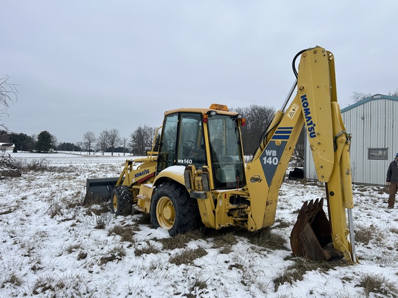 2003 Komatsu WB140-2 Tractor Loader Backhoe