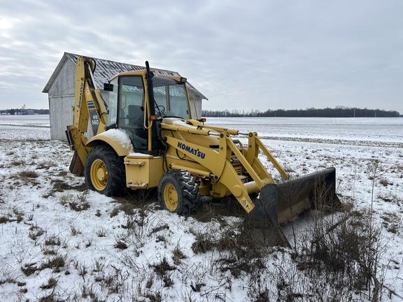 2003 Komatsu WB140-2 Tractor Loader Backhoe