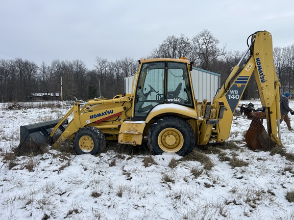 2003 Komatsu WB140-2 Tractor Loader Backhoe