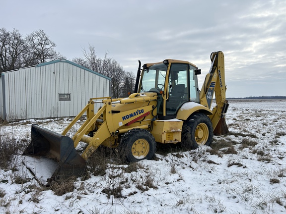 2003 Komatsu WB140-2 Tractor Loader Backhoe