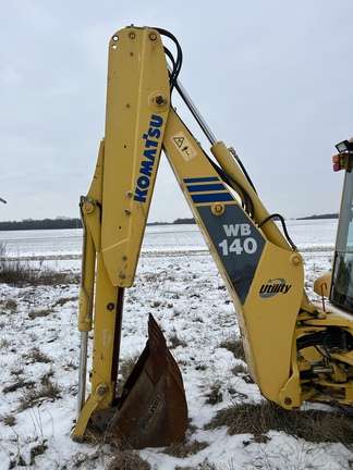 2003 Komatsu WB140-2 Tractor Loader Backhoe