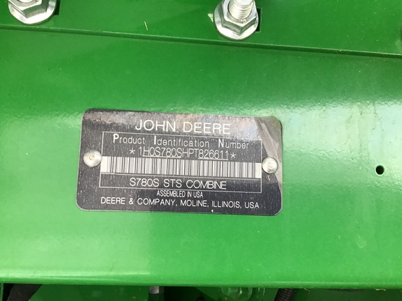 2023 John Deere S780 Combine