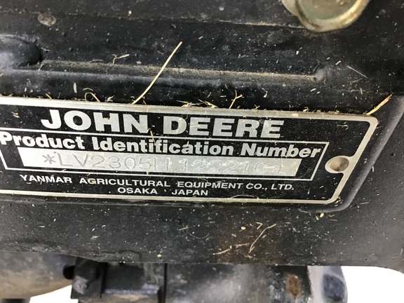 2006 John Deere 2305 Tractor Compact