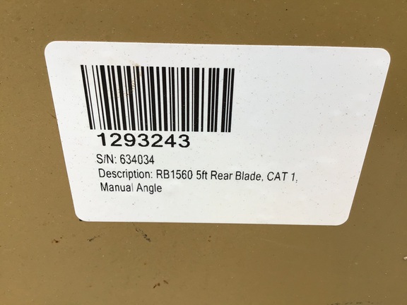 Land Pride RB1560 Blade