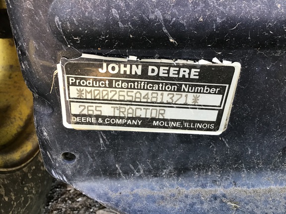 1988 John Deere 265 Garden Tractor
