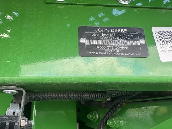 2019 John Deere S780 Combine
