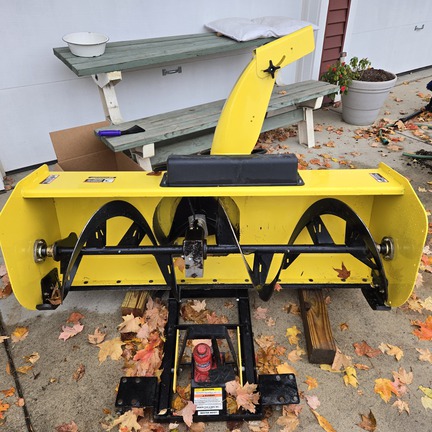 2011 John Deere 54" Snowblower Quick Hitch Misc