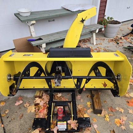 2011 John Deere 54" Snowblower Quick Hitch Misc