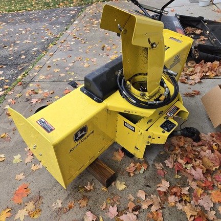 2011 John Deere 54" Snowblower Quick Hitch Misc