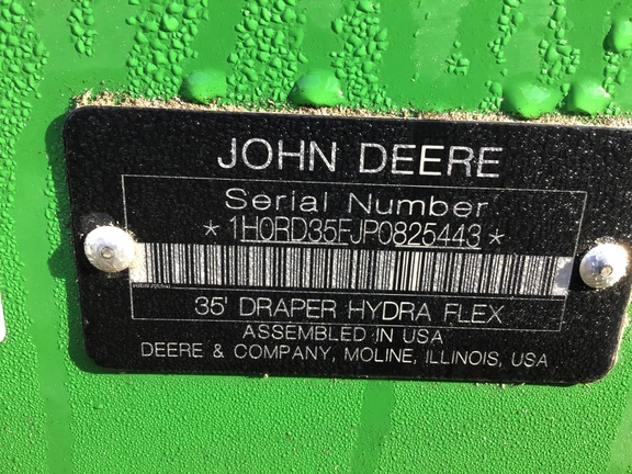2023 John Deere RD35F Header Combine