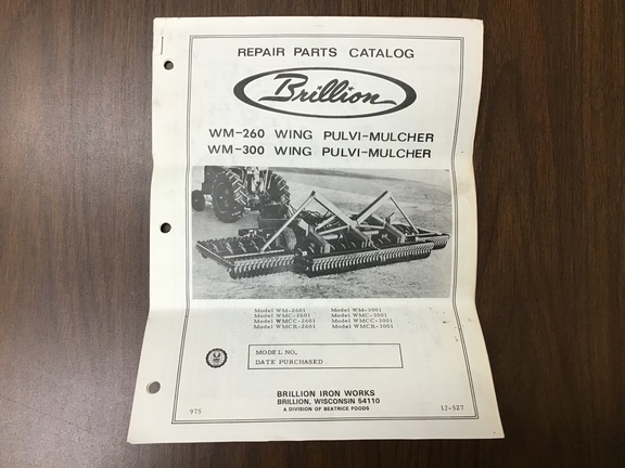 Brillion WM300-01 Packer