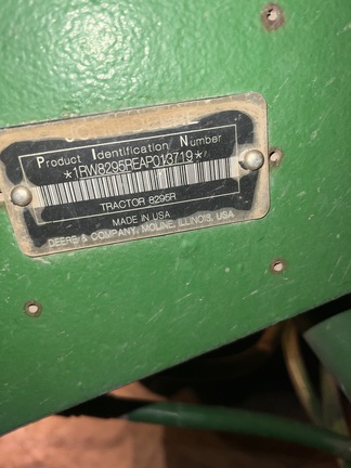 2010 John Deere 8295R Tractor