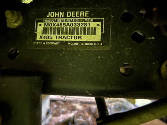 2004 John Deere X485 Garden Tractor