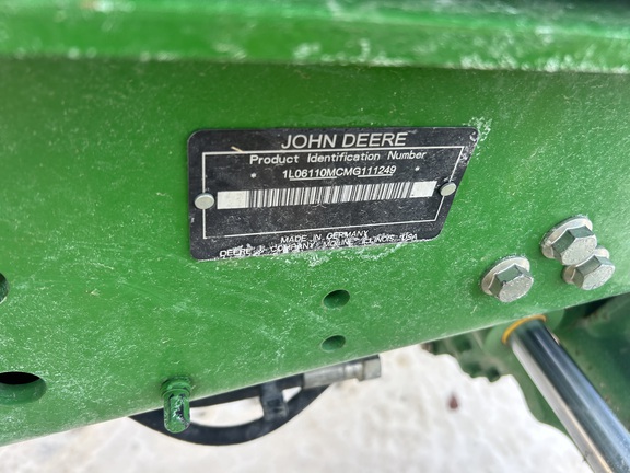 2021 John Deere 6110M Tractor