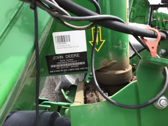 2015 John Deere R280 Mower