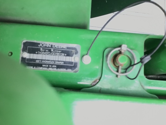 2016 John Deere 645FD Header Combine