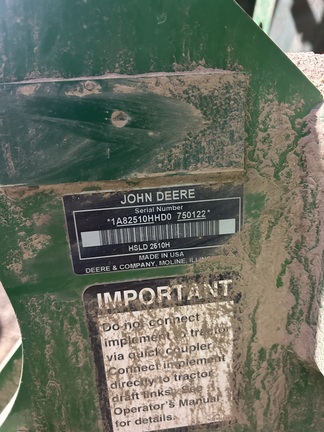 2013 John Deere 2510H Applicator