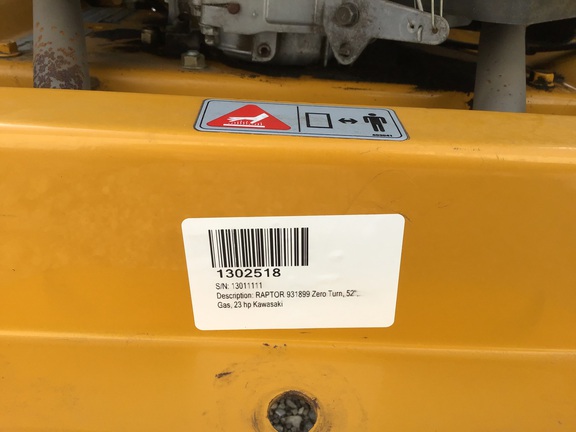 Hustler Excel Raptor 931899 Mower/Zero Turn