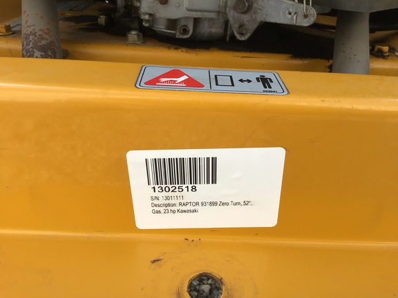 Hustler Excel Raptor 931899 Mower/Zero Turn