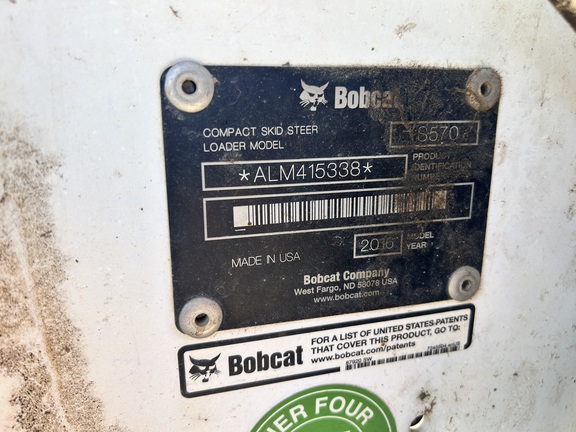 2016 Bobcat S570 Skid Steer Loader
