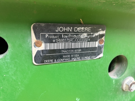 2018 John Deere 6175R Tractor