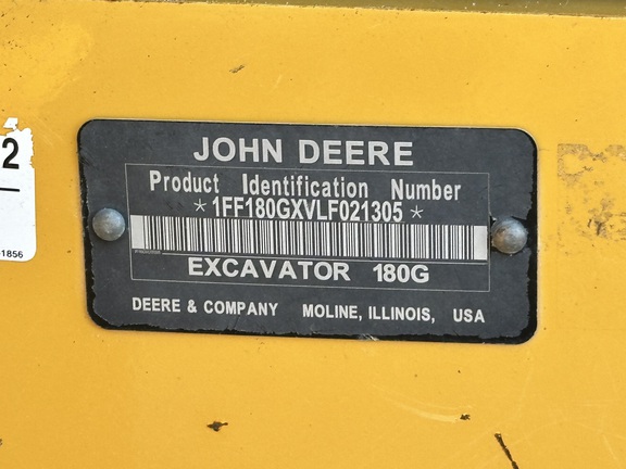 2020 John Deere 180G LC Excavator