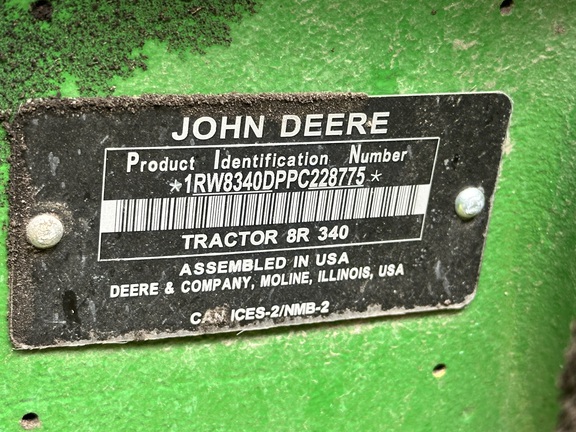 2023 John Deere 8R 340 Tractor