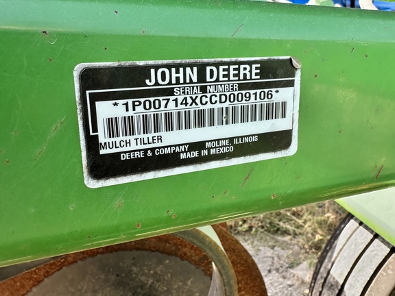 2012 John Deere 714 Mulch Tiller