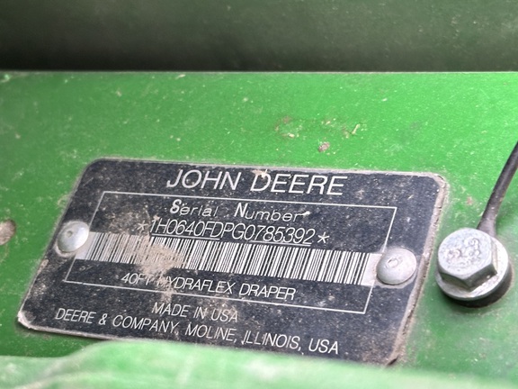 2016 John Deere 640FD Header Combine
